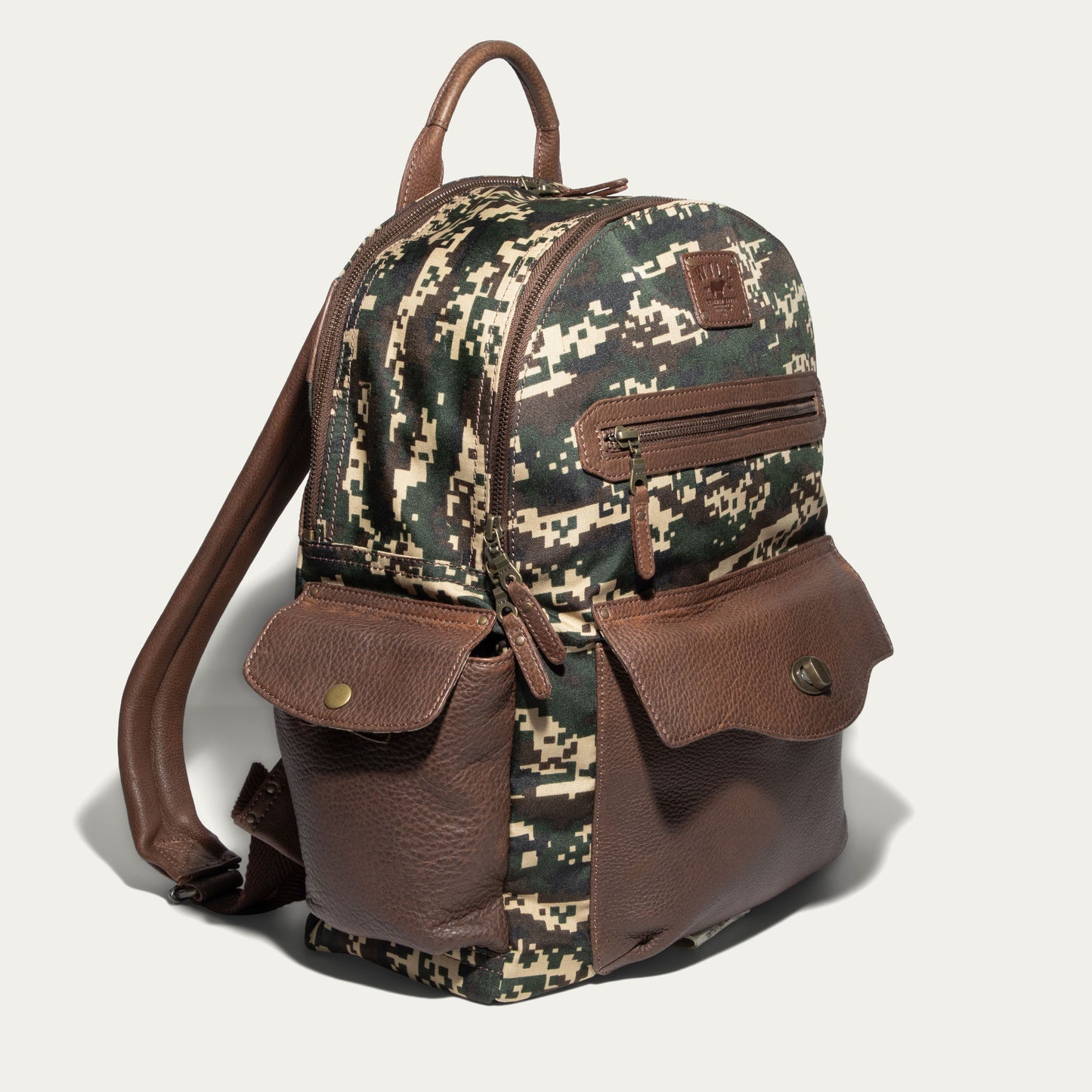 Canvas & Leather Backpack - Will Leather Goods