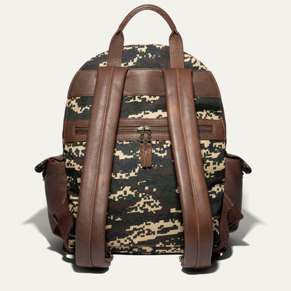Canvas & Leather Backpack - Will Leather Goods