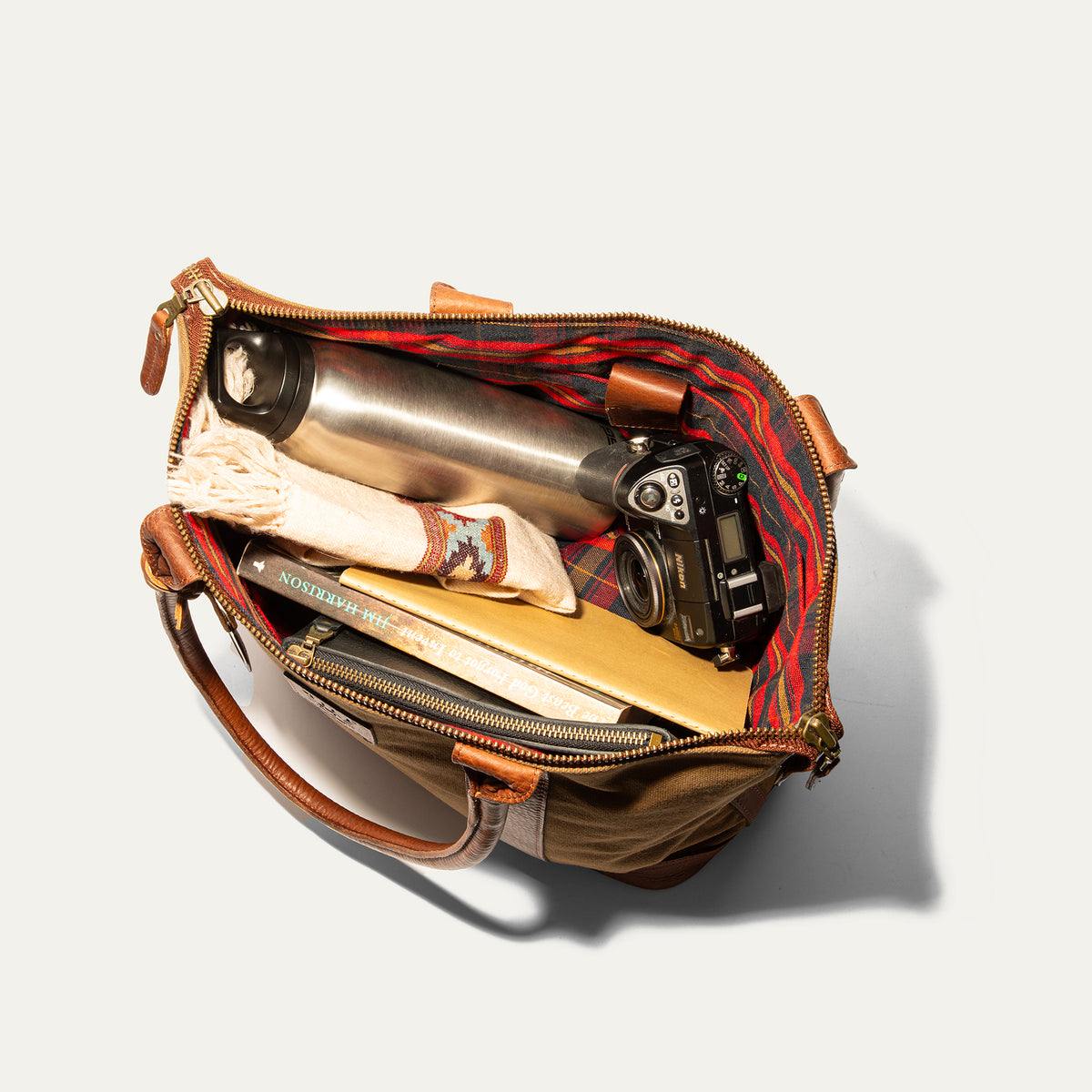 Twenty Four Seven Canvas & Leather Tote - Will Leather Goods