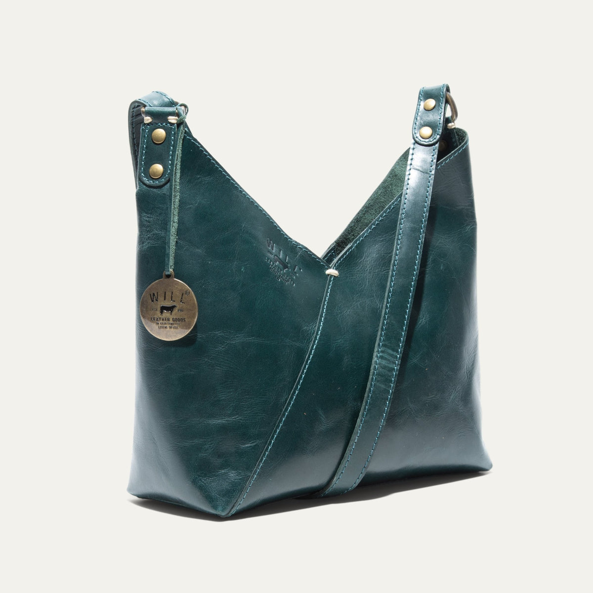 SIMPLE "V" HOBO - Will Leather Goods