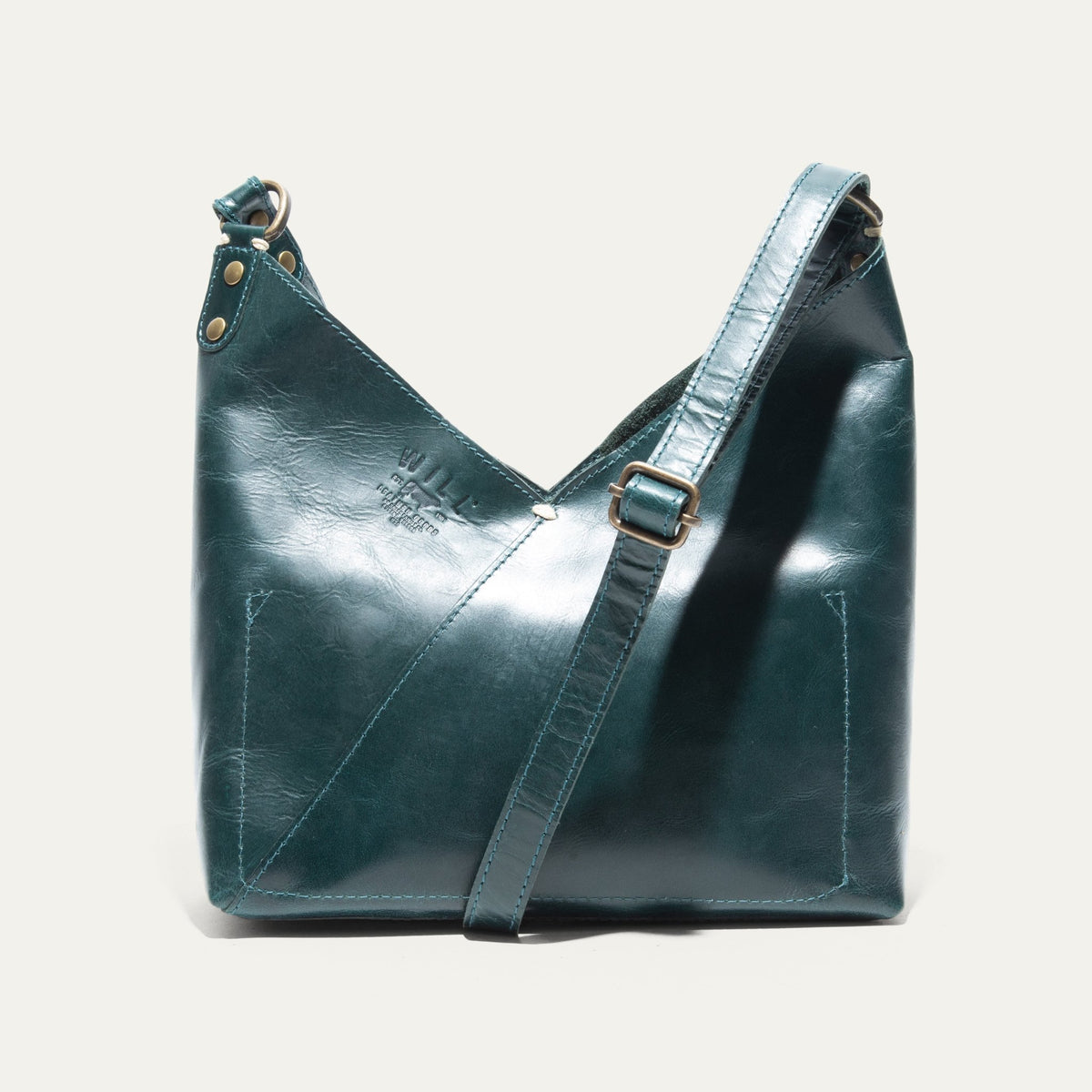 SIMPLE "V" HOBO - Will Leather Goods