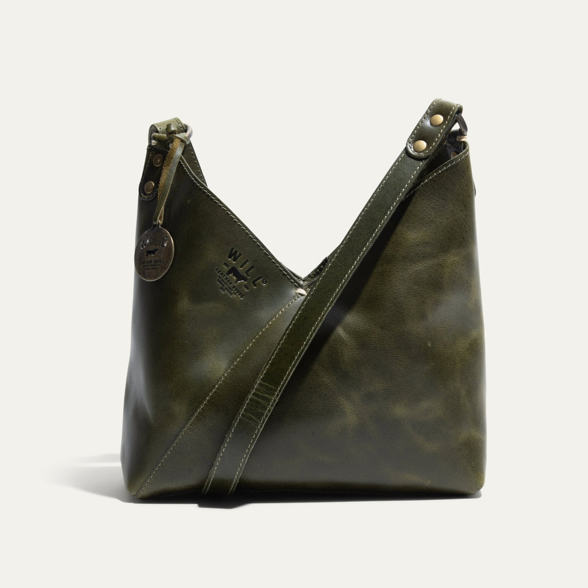 SIMPLE "V" HOBO - Will Leather Goods