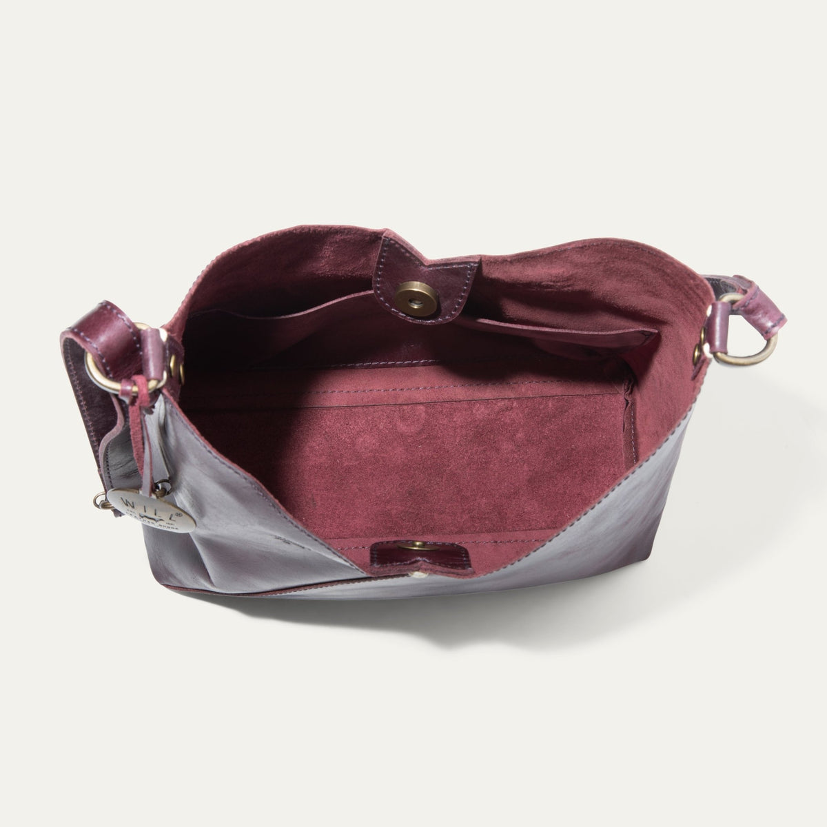 SIMPLE "V" HOBO - Will Leather Goods