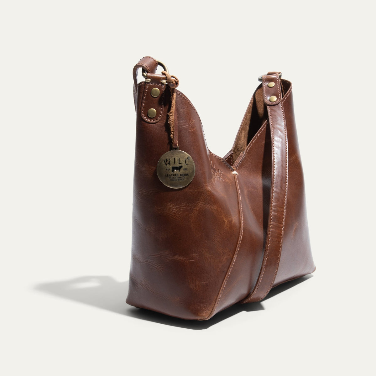 SIMPLE "V" HOBO - Will Leather Goods