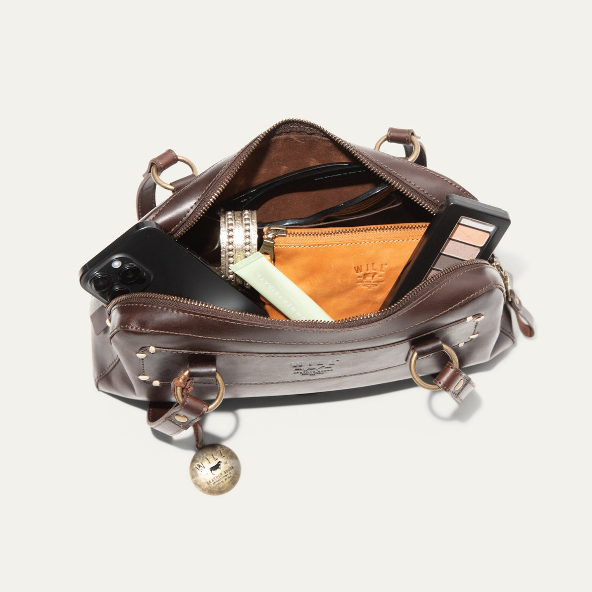 SIMPLE DOUBLE HANDLE SHOULDER - Will Leather Goods