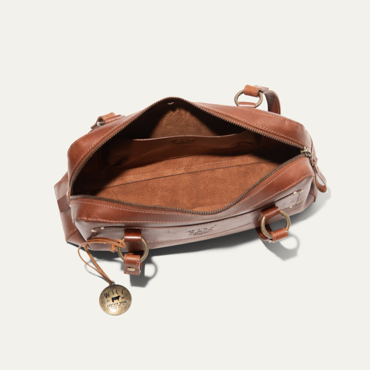 SIMPLE DOUBLE HANDLE SHOULDER - Will Leather Goods
