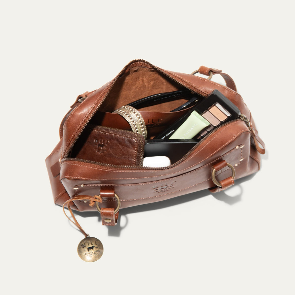 SIMPLE DOUBLE HANDLE SHOULDER - Will Leather Goods