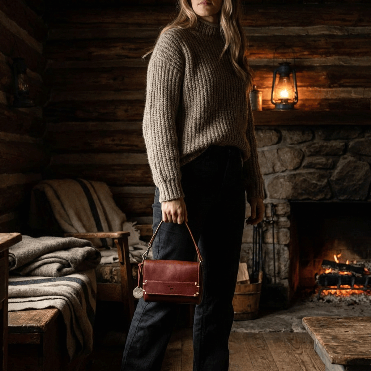 Simple Mini Flap Crossbody - Will Leather Goods