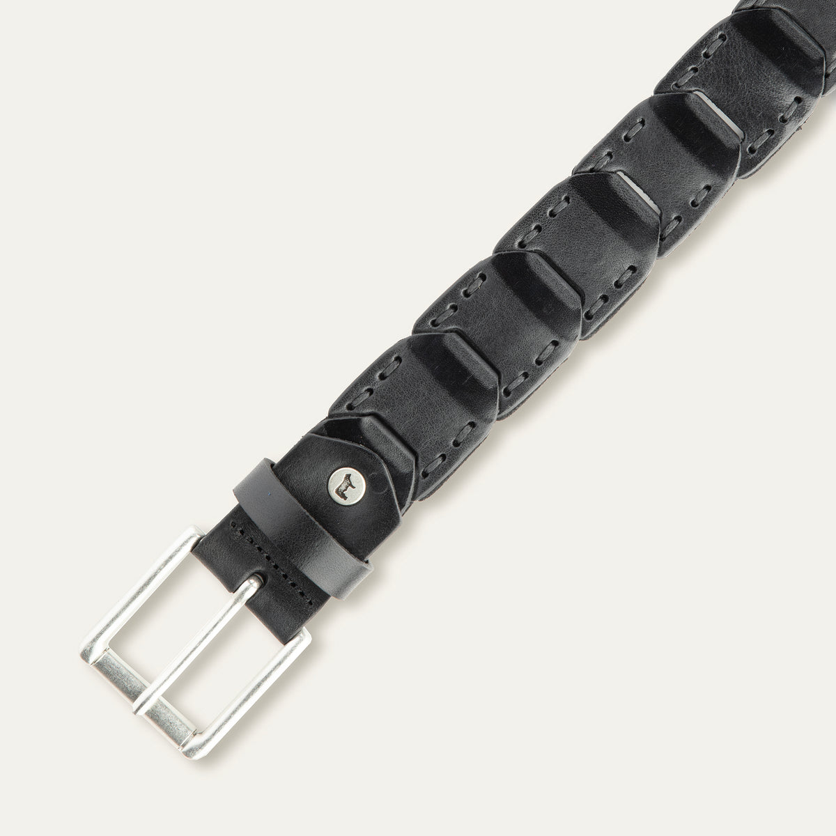 Hand Laced Link Belt - Will Leather Goods