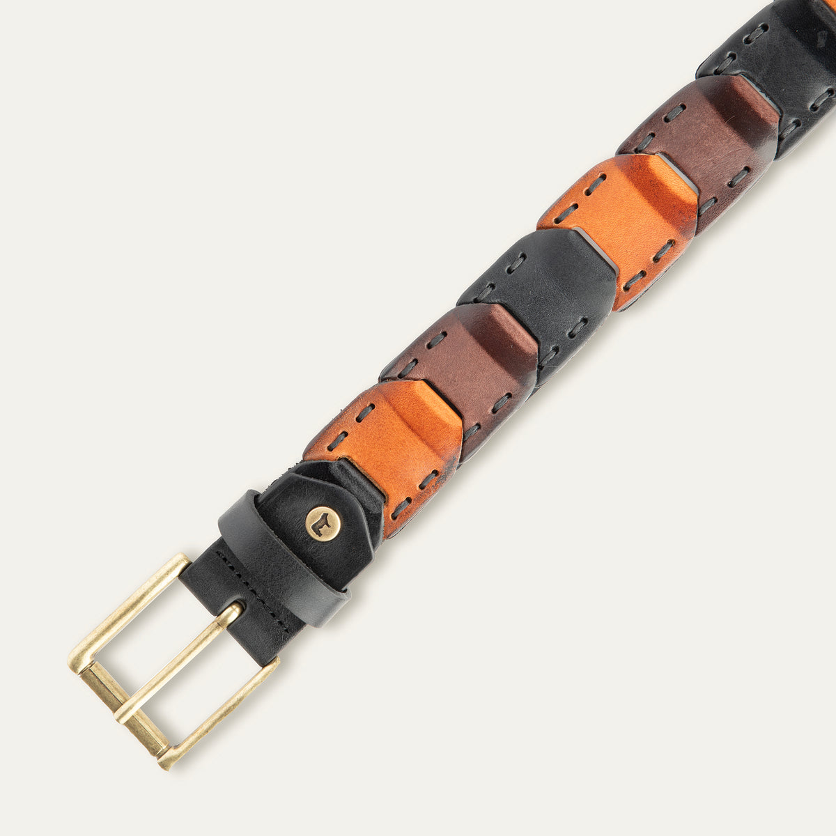 Hand Laced Link Belt - Will Leather Goods