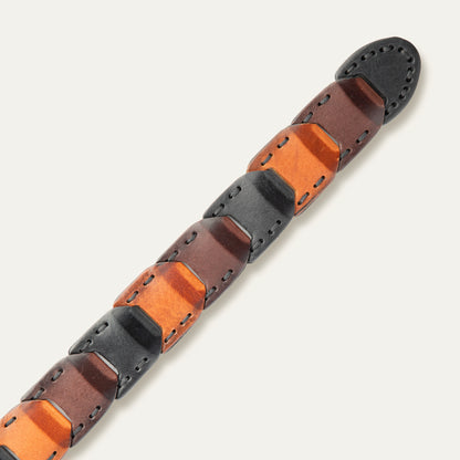 Hand Laced Link Belt - Will Leather Goods