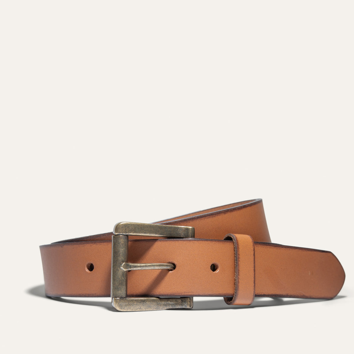 Black Edge Jean Belt - Will Leather Goods