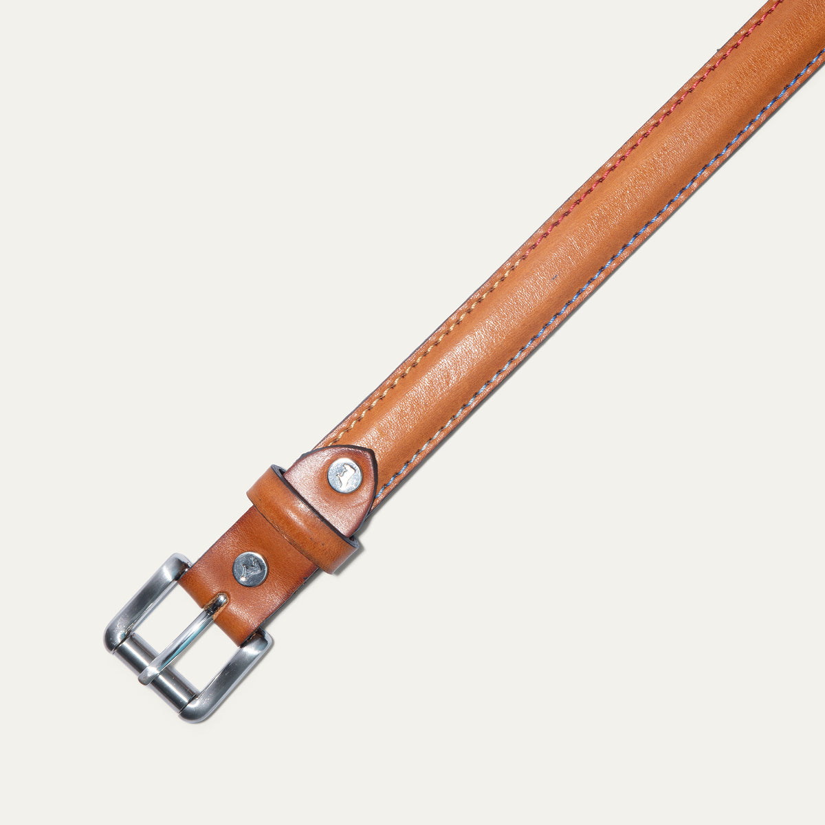 Rainbow Stitched Belt - Will Leather Goods