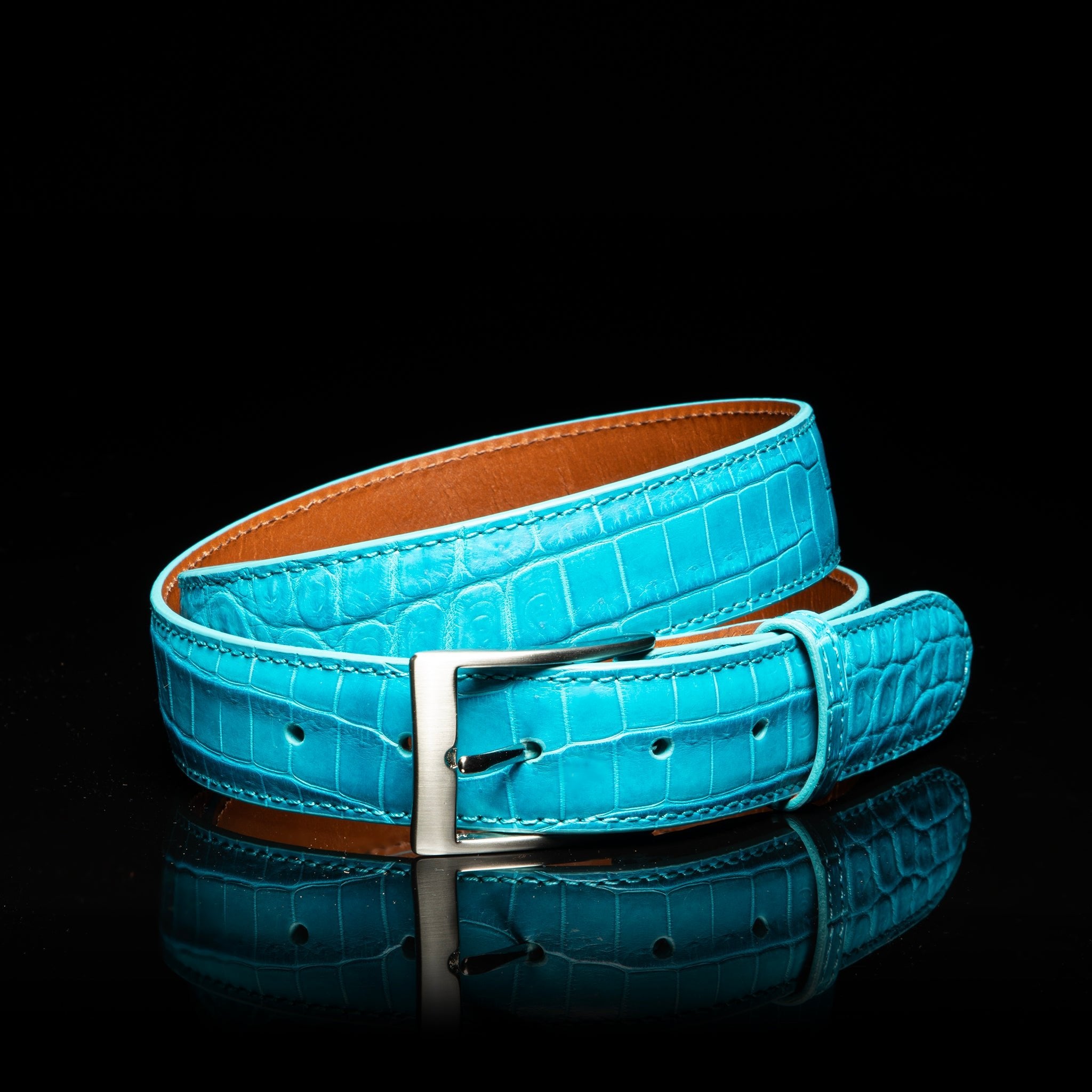 Genuine American Aligator Belt 35mm - Will Leather Goods