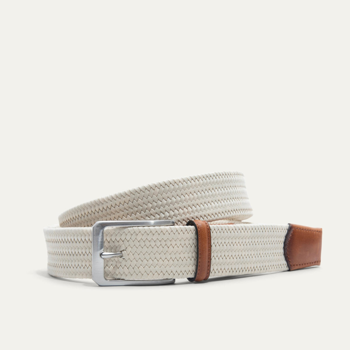Tubular Italian Stretch Web Belt - Will Leather Goods