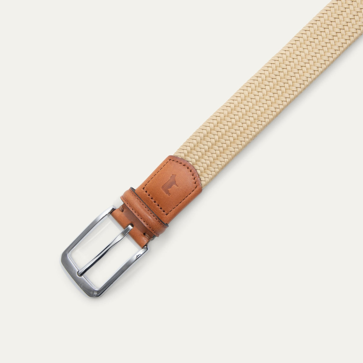 Tubular Italian Stretch Web Belt - Will Leather Goods