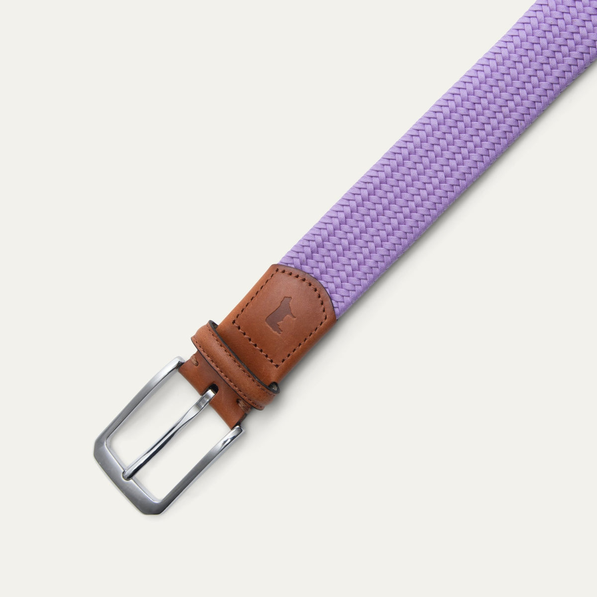 Tubular Italian Stretch Web Belt - Will Leather Goods