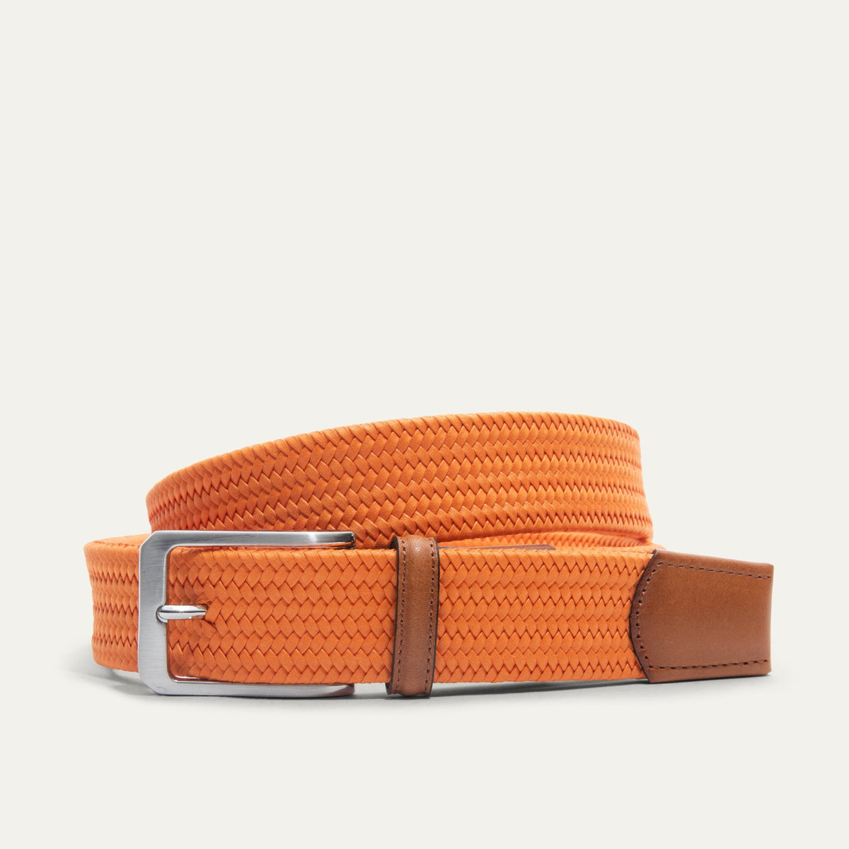 Tubular Italian Stretch Web Belt - Will Leather Goods