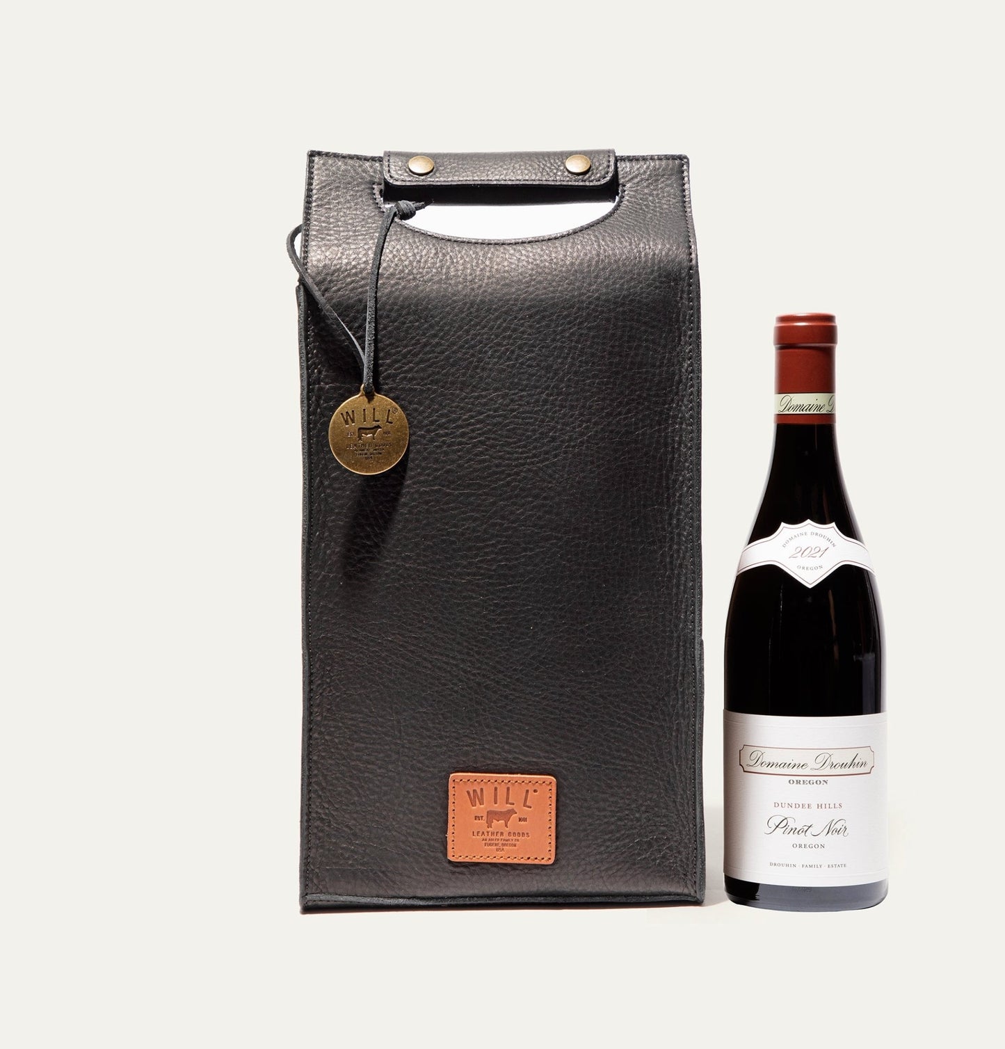 Double Leather Wine Case - Will Leather Goods
