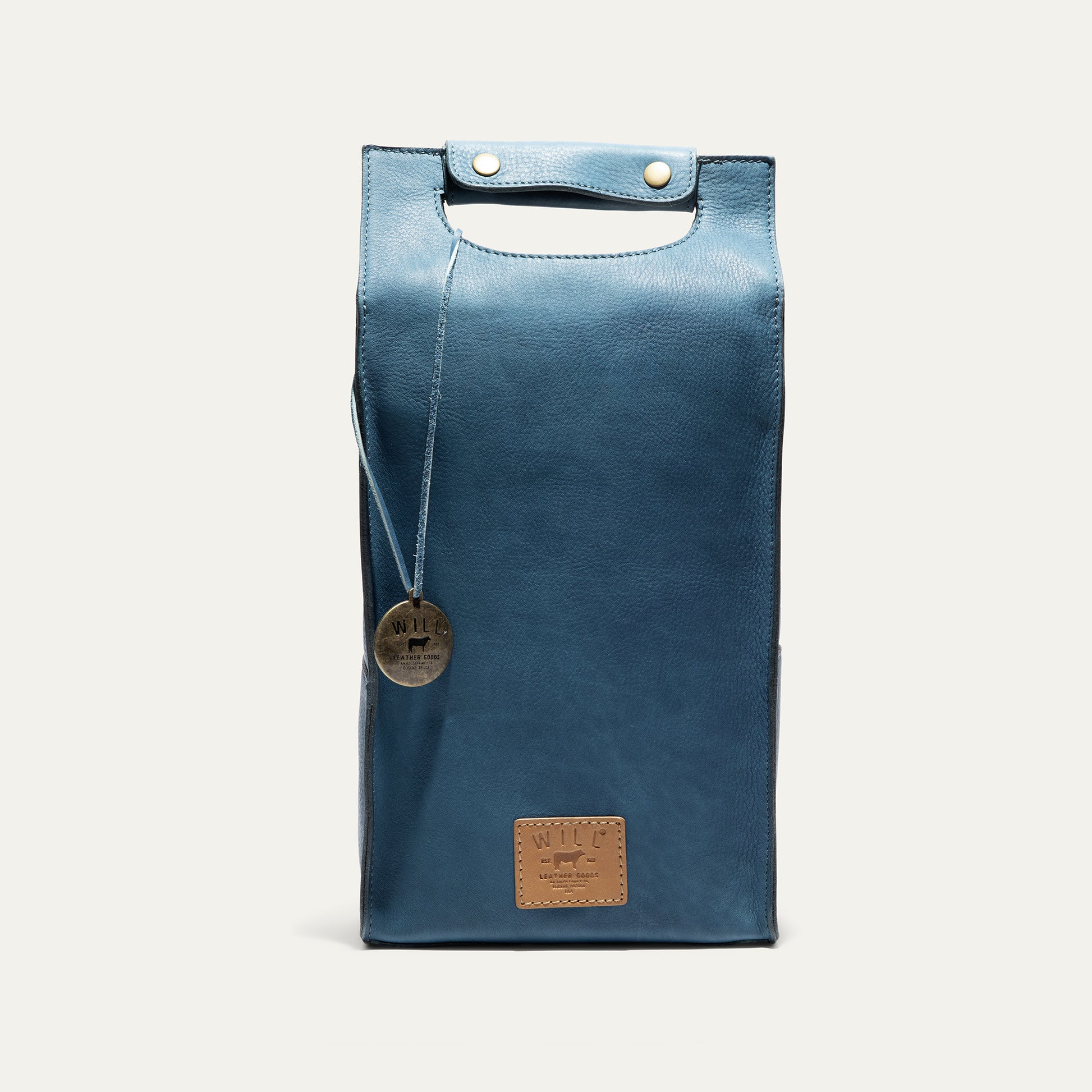 Double Leather Wine Case - Will Leather Goods