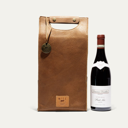 Double Leather Wine Case - Will Leather Goods