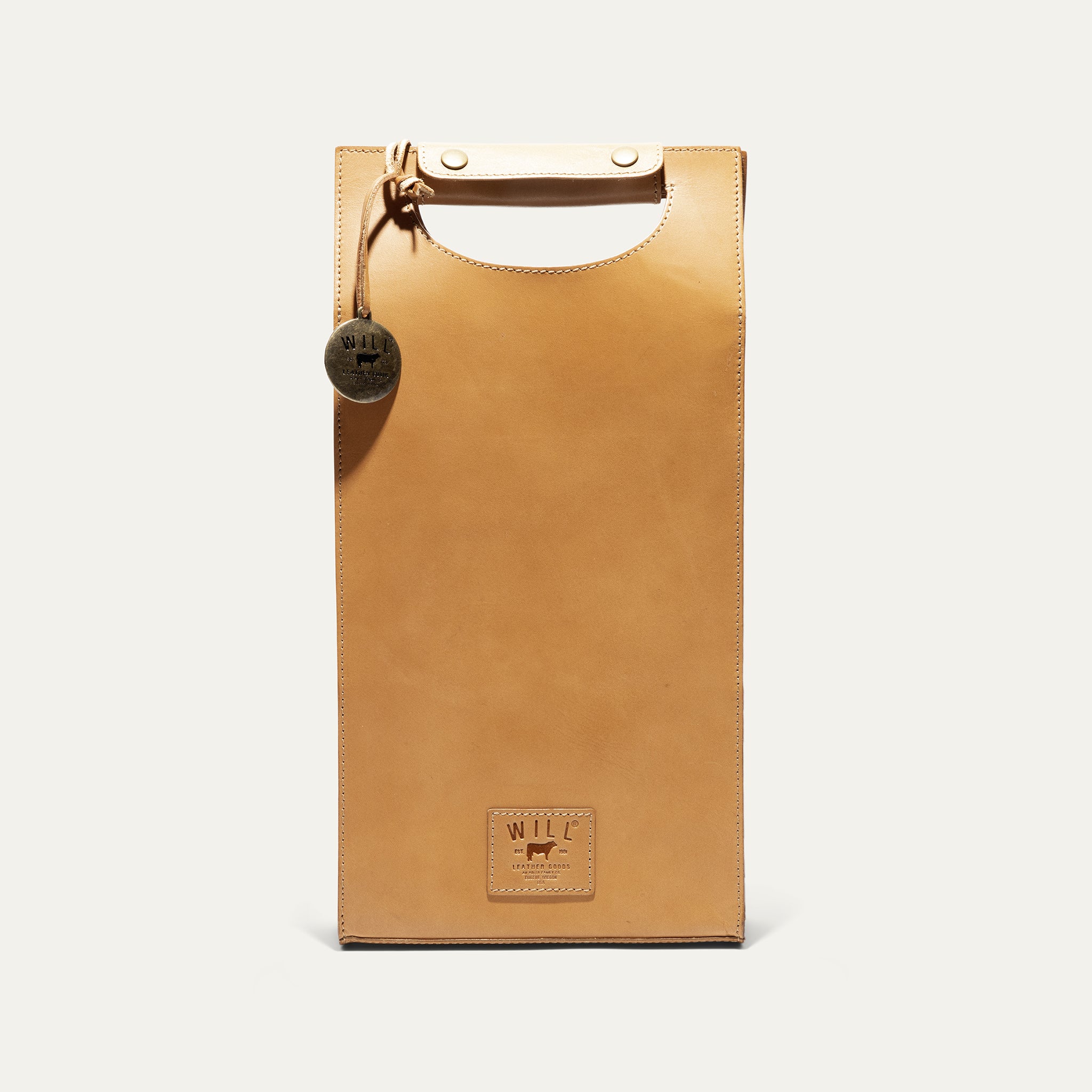 Double Leather Wine Case - Will Leather Goods