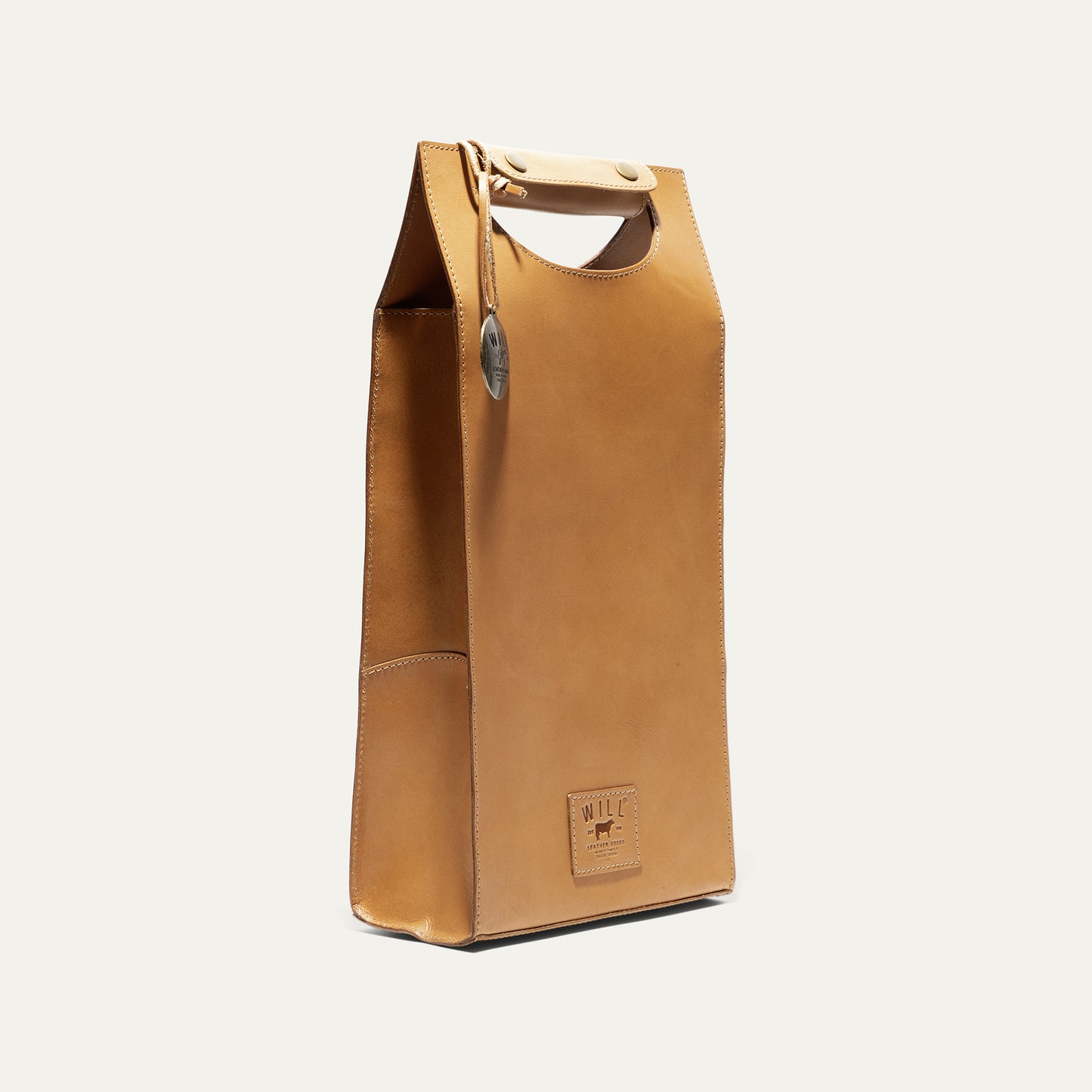 Double Leather Wine Case - Will Leather Goods