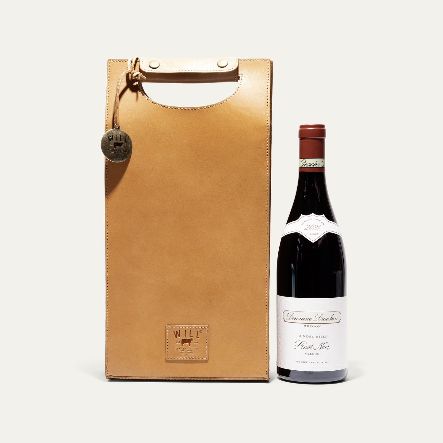 Double Leather Wine Case - Will Leather Goods