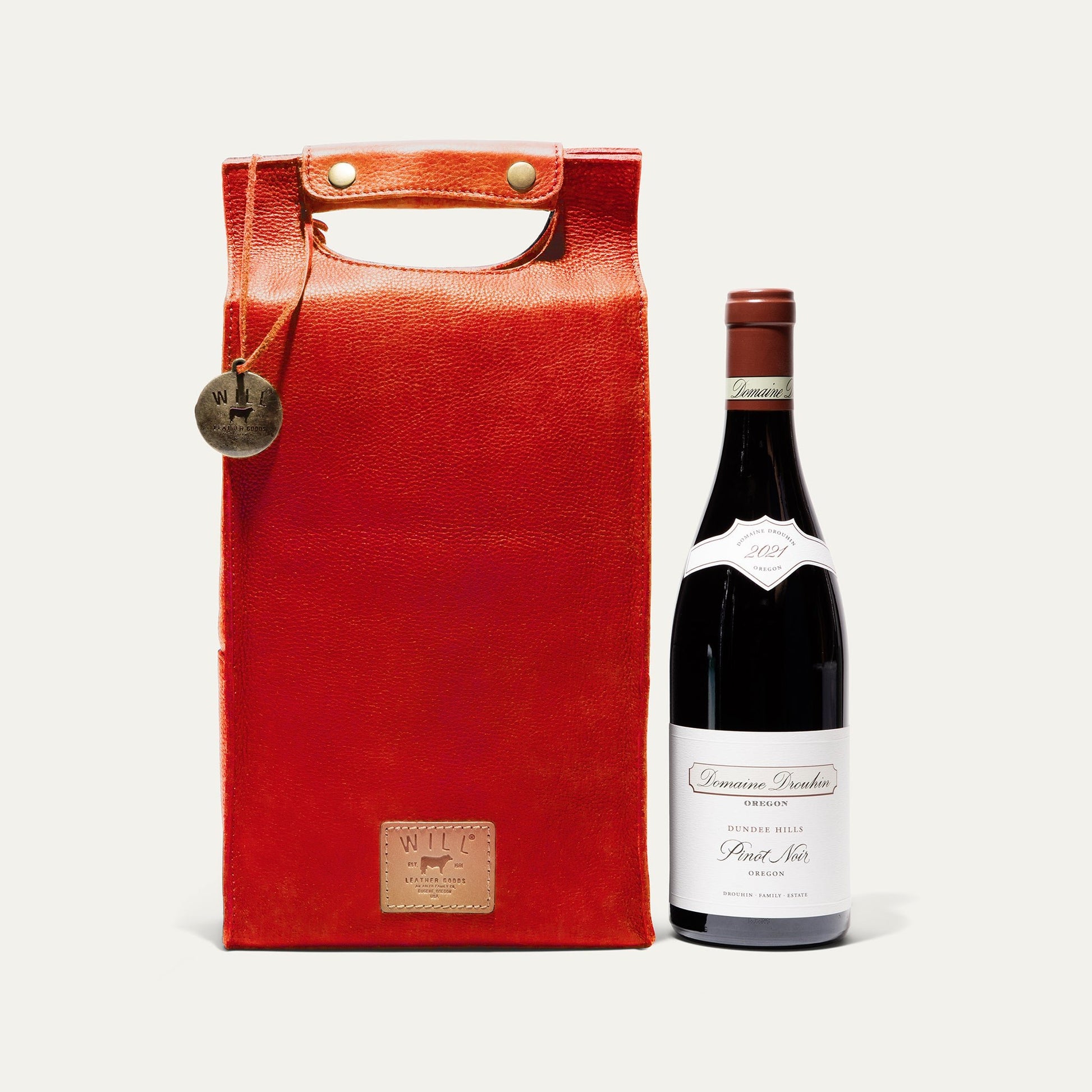 Double Leather Wine Case - Will Leather Goods
