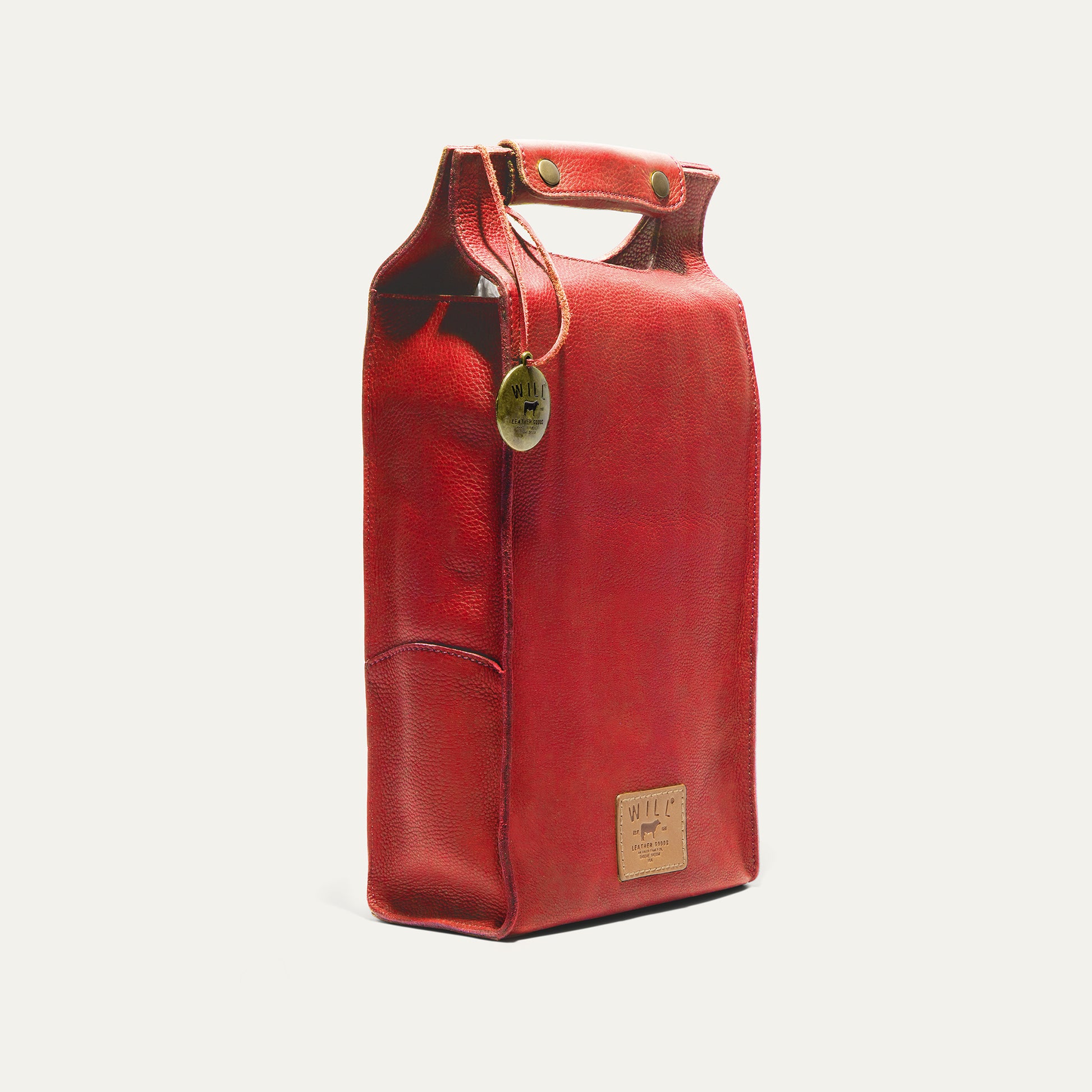 Double Leather Wine Case - Will Leather Goods