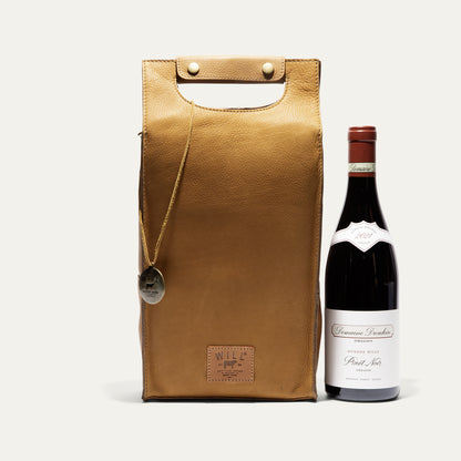 Double Leather Wine Case - Will Leather Goods