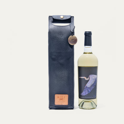 Single Leather Wine Case - Will Leather Goods