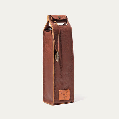 Single Leather Wine Case - Will Leather Goods