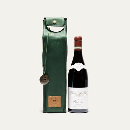 Single Leather Wine Case - Will Leather Goods