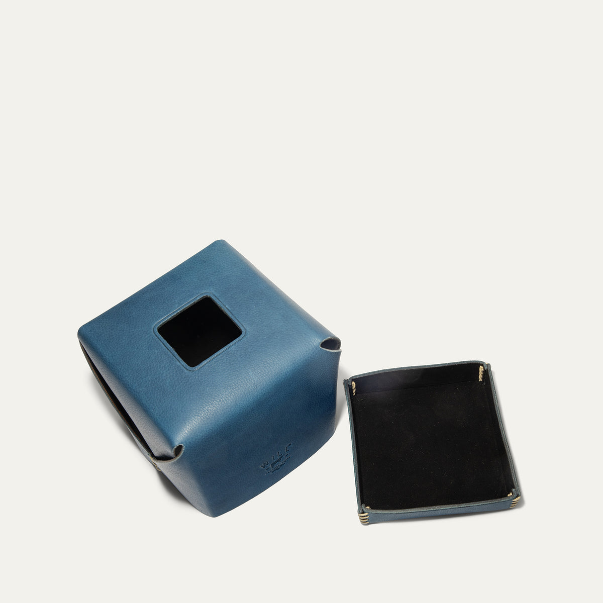 Square Tissue Box - Will Leather Goods