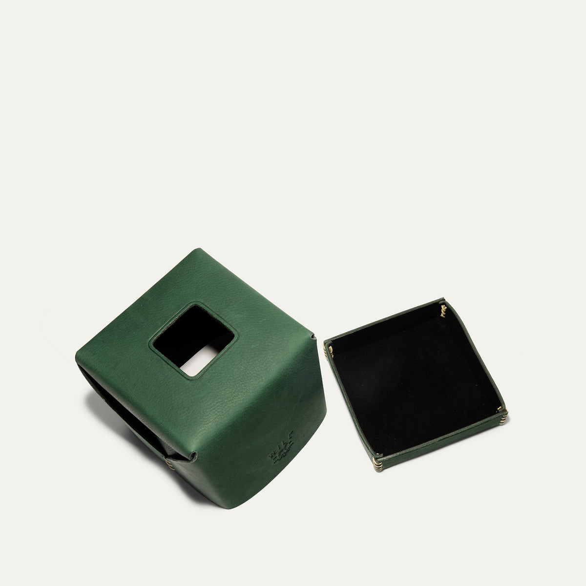 Square Tissue Box - Will Leather Goods