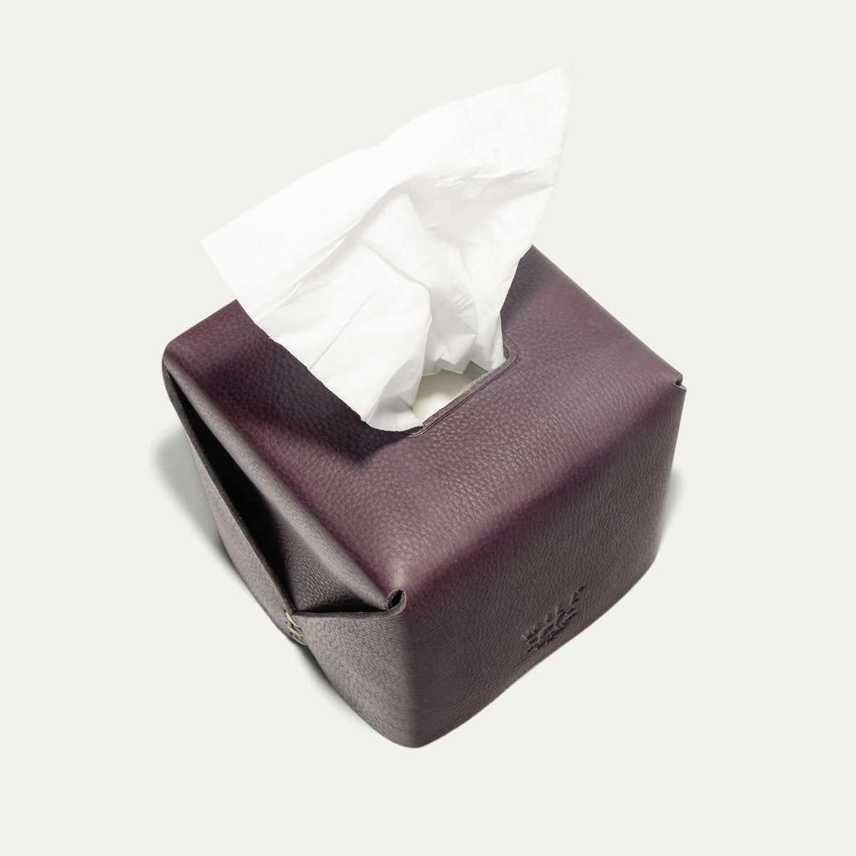 Square Tissue Box - Will Leather Goods