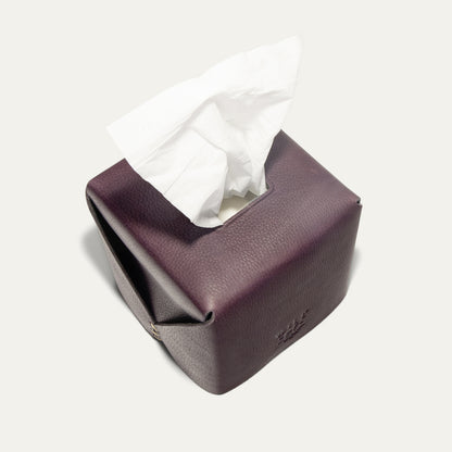 Square Tissue Box - Will Leather Goods