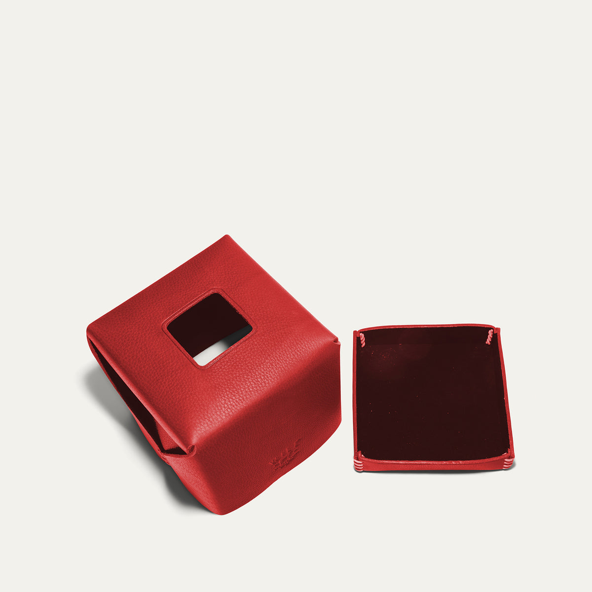 Square Tissue Box - Will Leather Goods