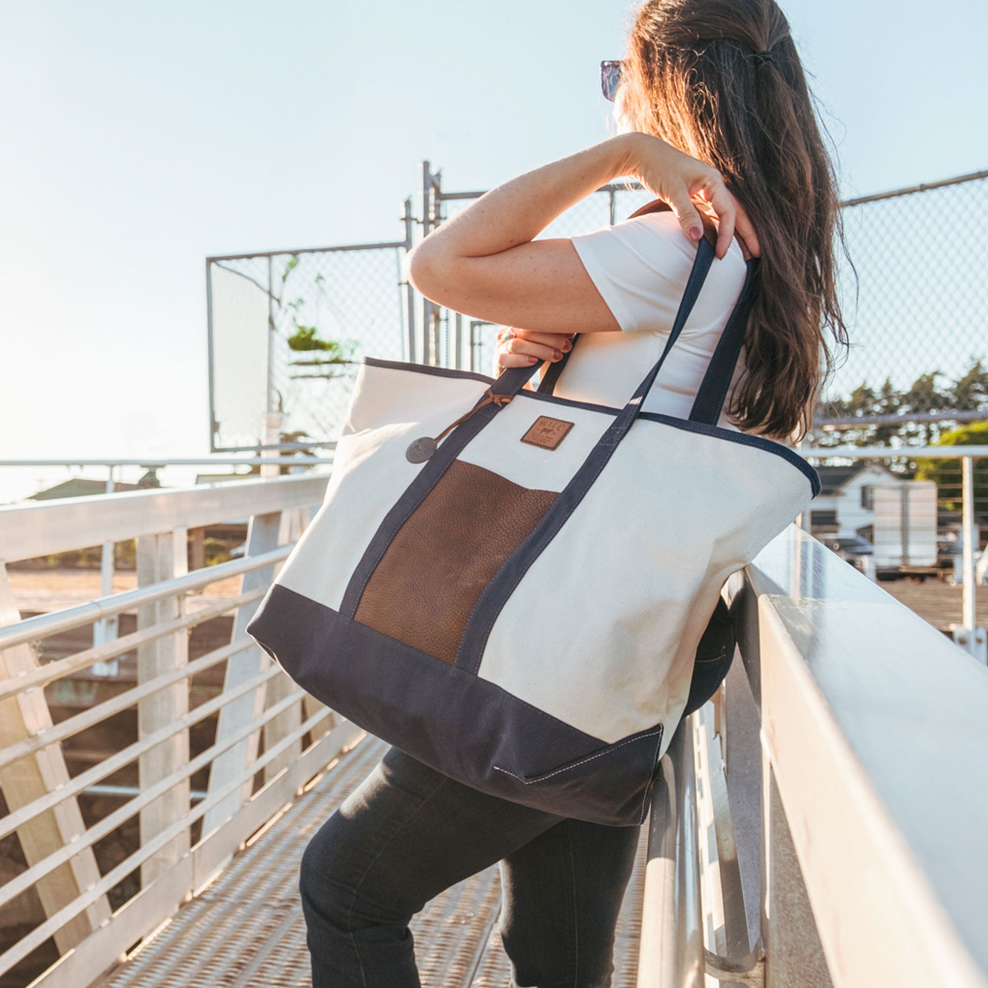 Large Driftwood Tote - Will Leather Goods