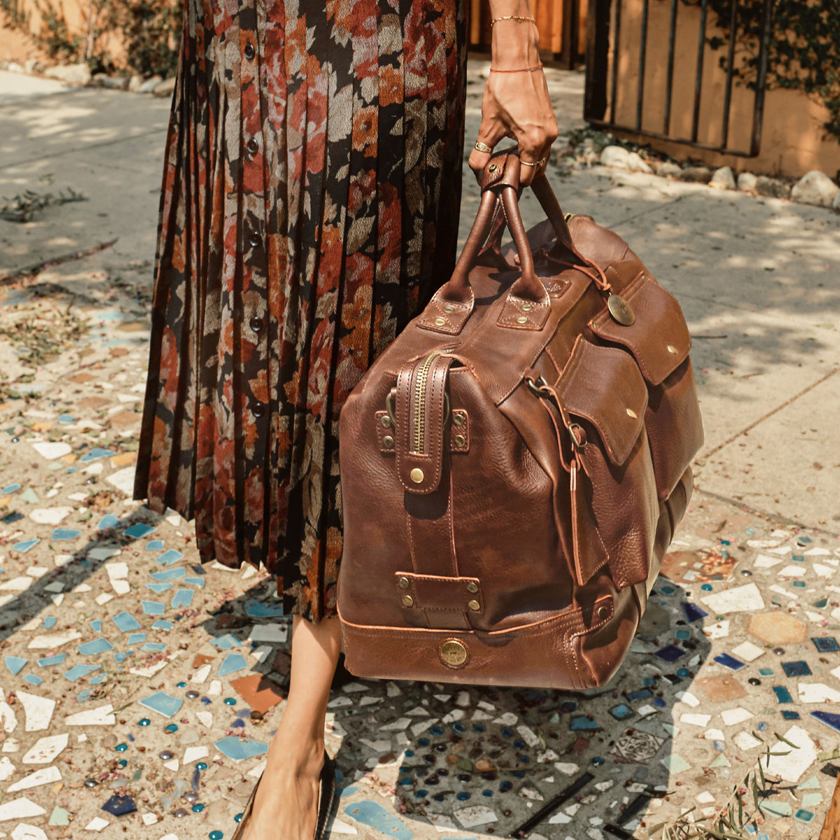 Leather Travel Duffle - Will Leather Goods