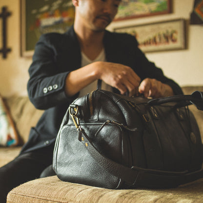 Leather Atticus Shoe Duffle - Will Leather Goods