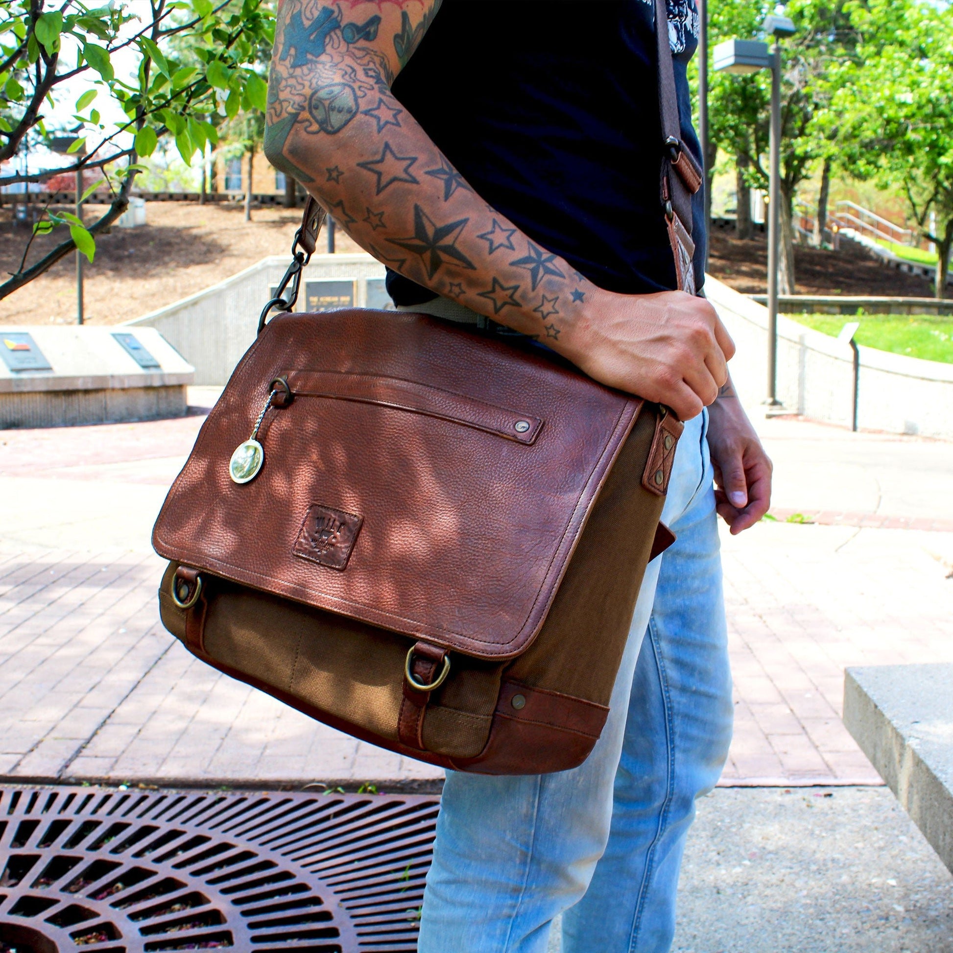 Wallace Messenger Bag - Will Leather Goods