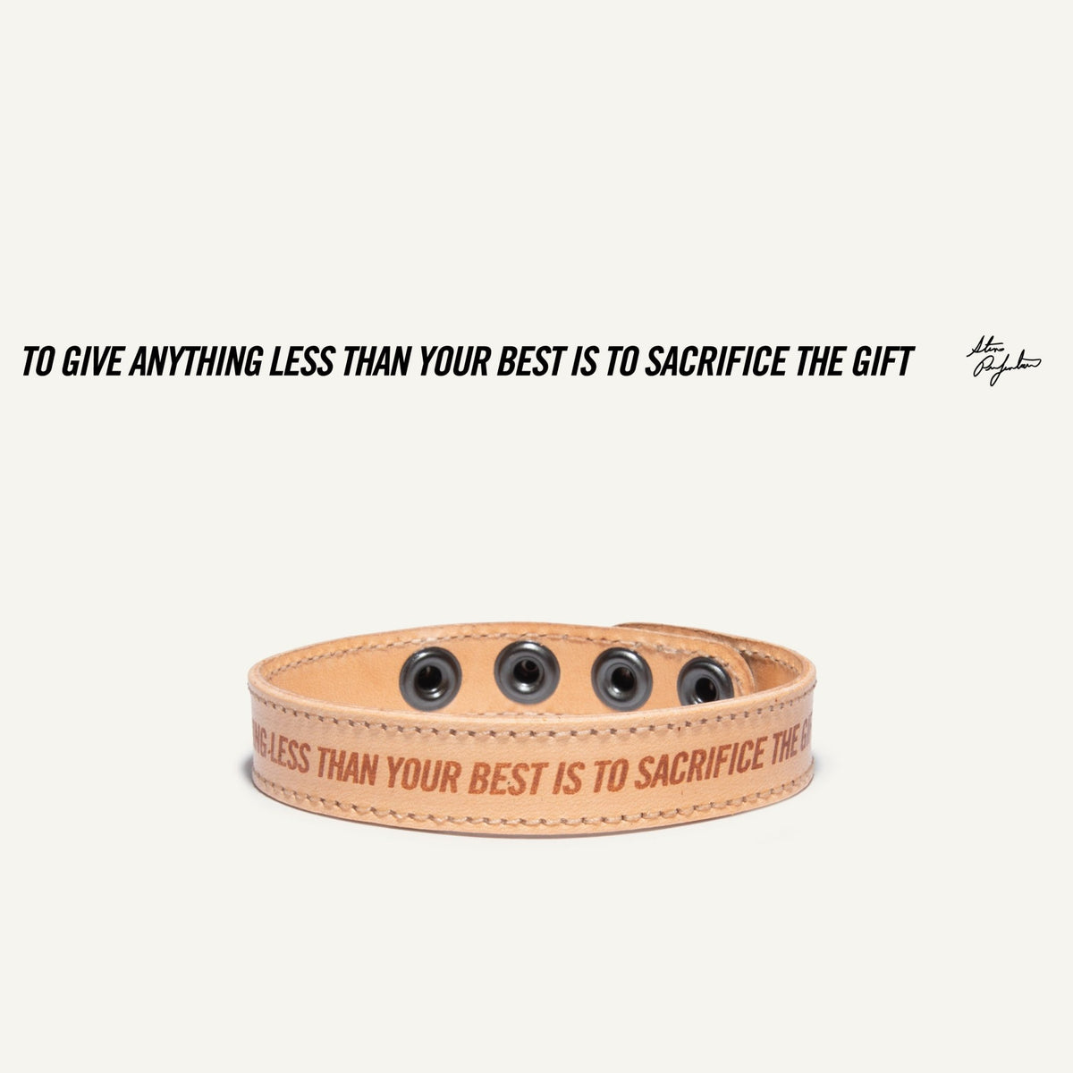 PRE50 Wrist Cuff Quote 1 - Will Leather Goods