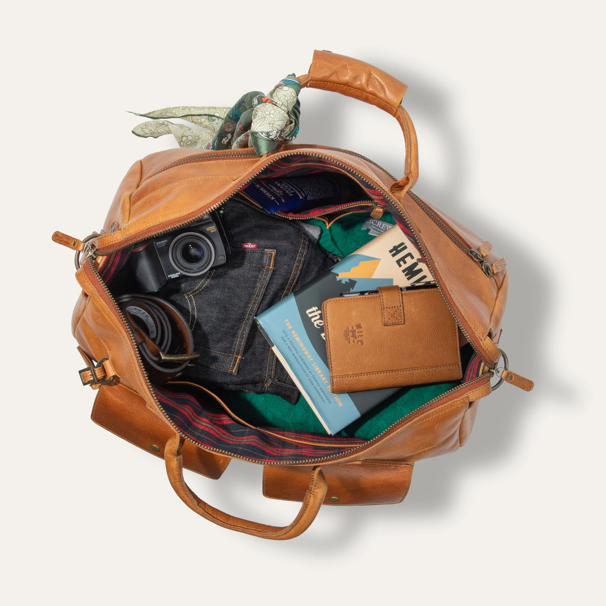 Leather Travel Duffle - Will Leather Goods