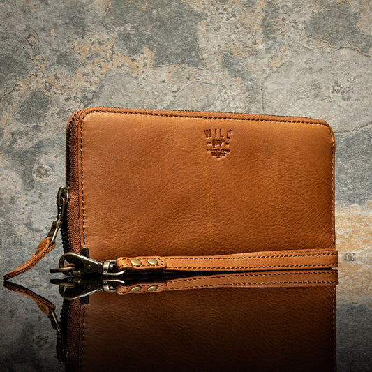 Zip Around Clutch - Will Leather Goods